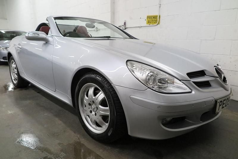 Used Mercedes SLK200 2005 Silver Cabriolet