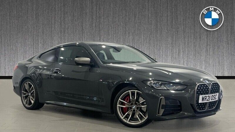 Grey Used 2021 BMW M440 Comfort Edition Sedan | £32,499 (Fair price) - Image 1/4