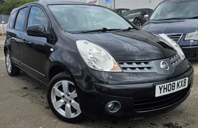 Black Used 2008 Nissan Note Tekna MPV | £2,500 (Fair price) - Image 1/4