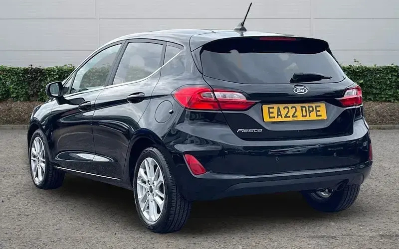 Used Ford Fiesta Titanium 101 HP (74 kW) 2022 Black Hatchback