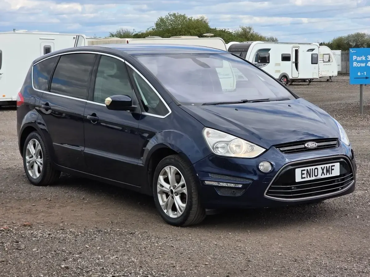 Used Ford S-MAX Titanium 140 HP (102 kW) 2010 Blue MPV