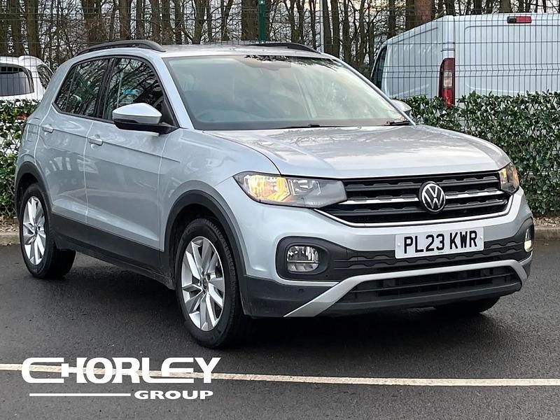 Silver Used 2023 VW T-Cross SE SUV | £15,834 (Fair price) - Image 1/4