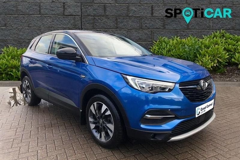Used Vauxhall Grandland X Sport 130 HP (95 kW) 2019 Blue SUV