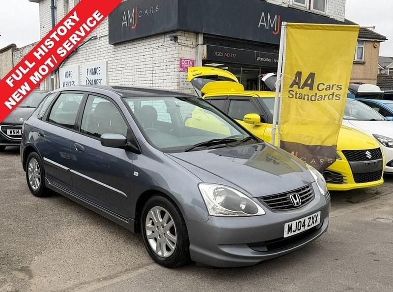 Used Honda Civic SE 108 HP (79 kW) 2004 Grey Hatchback