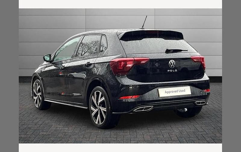 Used VW Polo R-line 95 HP (69 kW) 2023 Black Hatchback