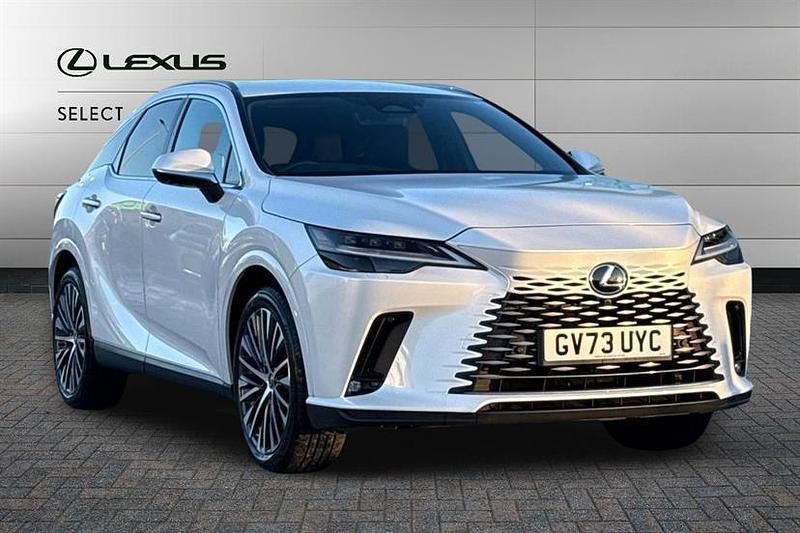 White Used 2023 Lexus RX350h SUV | £47,150 (Good price) - Image 1/3
