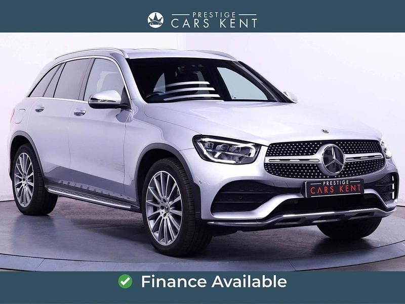 Silver Used 2022 Mercedes GLC220 AMG Line Premium Estate | £30,484 (A bit pricey) - Image 1/4