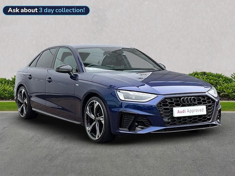 Blue Used 2024 Audi A4 Black Edition Sedan | £28,569 (A bit pricey) - Image 1/4