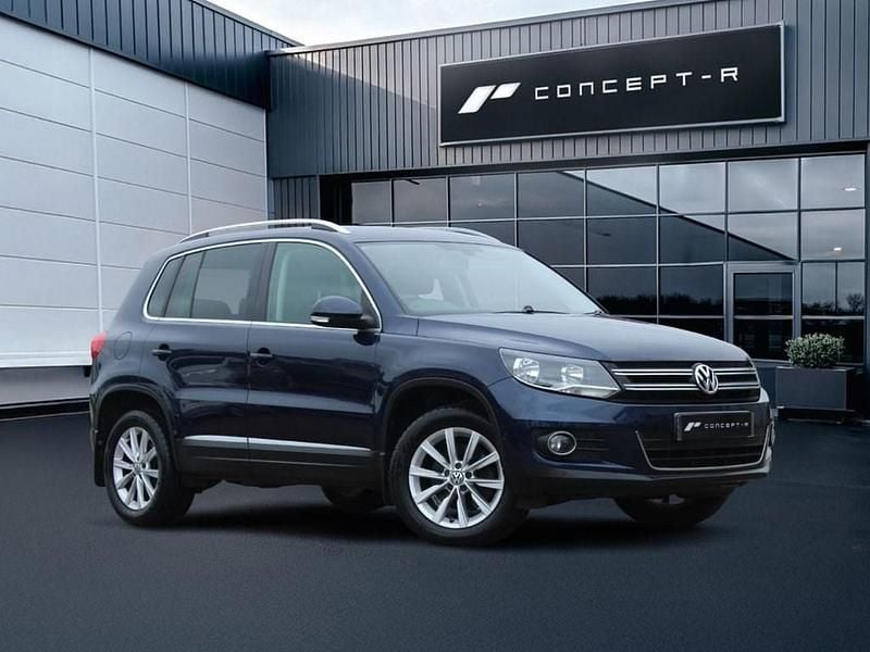 Used VW Tiguan SE 140 HP (102 kW) 2011 Blue SUV