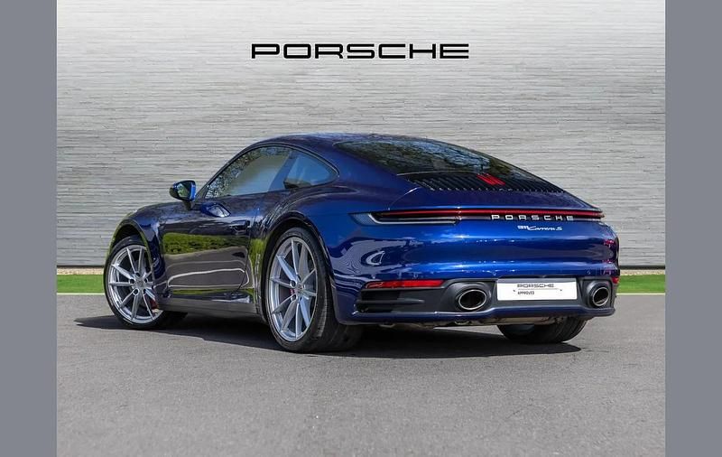 Used Porsche 911 444 HP (326 kW) 2021 Blue Coupe