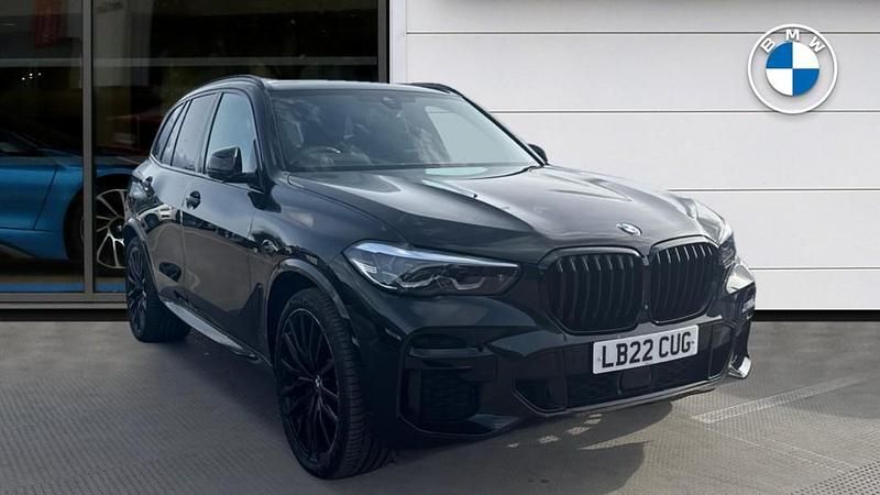 Black Used 2022 BMW X5 M Sport SUV | £46,800 (Fair price) - Image 1/4