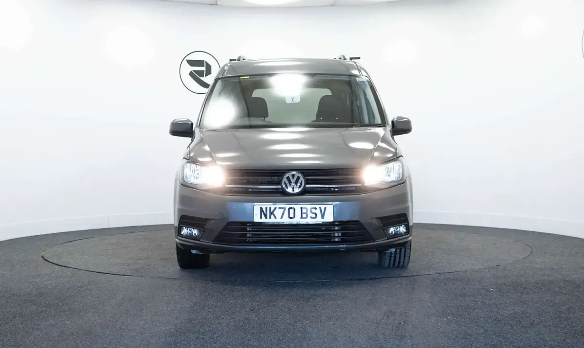 Used VW Caddy S 102 HP (75 kW) 2020 Grey MPV