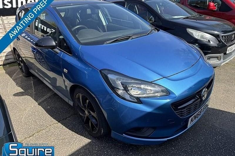 Used Vauxhall Corsa SRi 90 HP (66 kW) 2018 Blue Hatchback