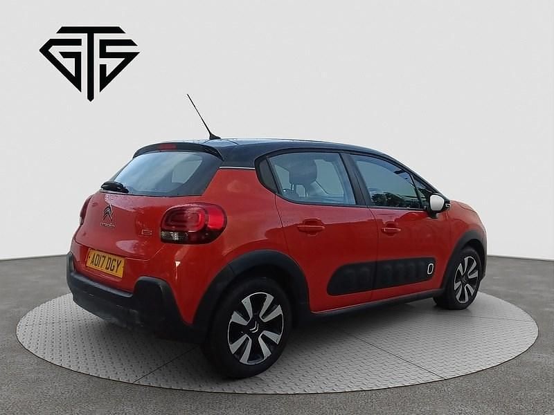 Used Citroën C3 Feel 2017 Orange Hatchback