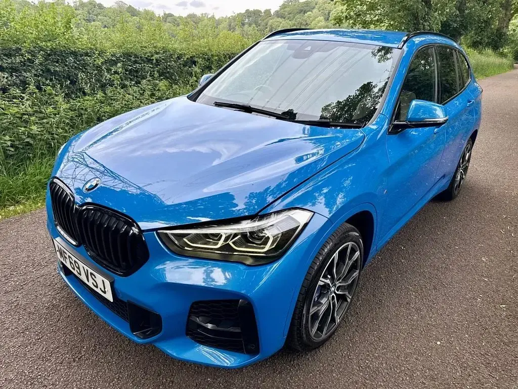 Used BMW X1 M Sport 192 HP (141 kW) 2019 Blue SUV