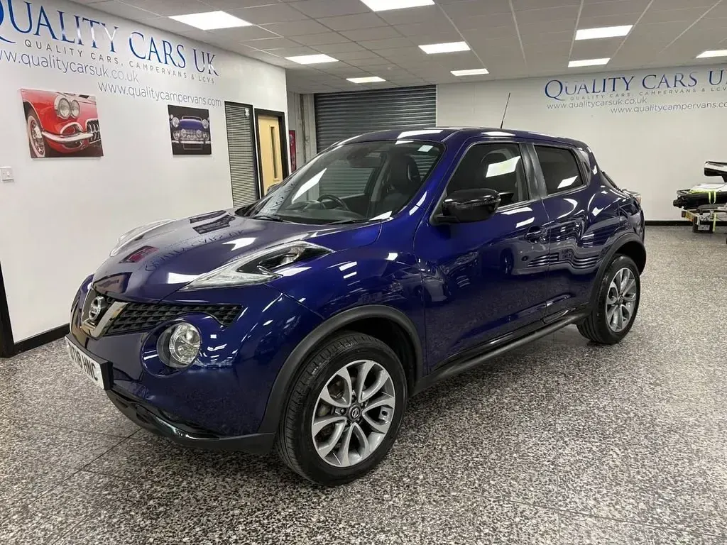 Second-hand Nissan Juke 115 CP (84 kW) 2018 Albastru SUV