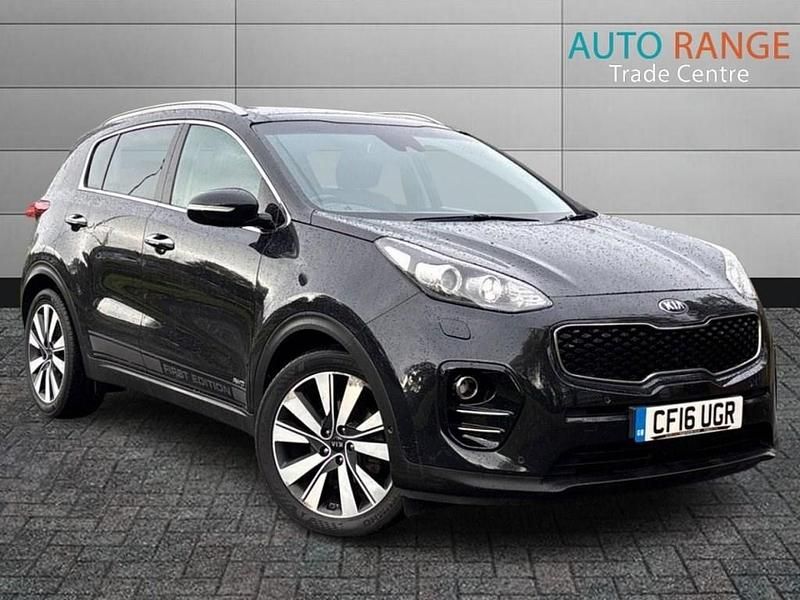 Black Used 2016 Kia Sportage First Edition SUV | £9,491 (Fair price) - Image 1/4