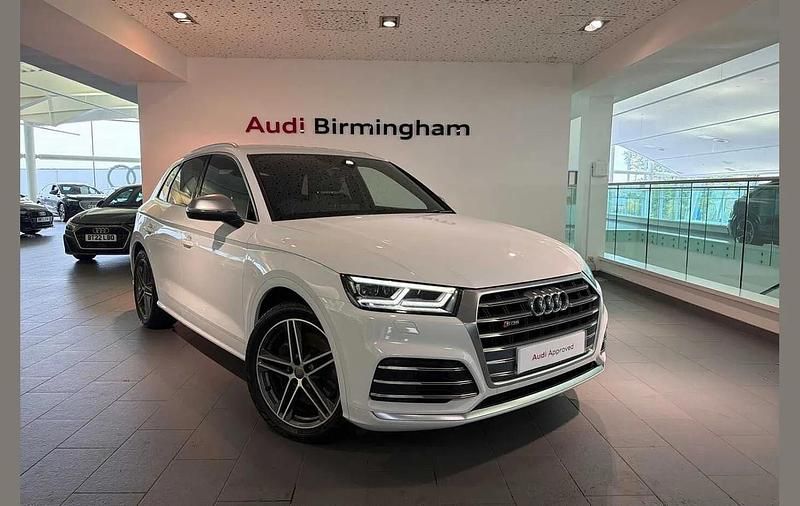 White Used 2020 Audi SQ5 S-Line SUV | £29,950 (Fair price) - Image 1/4