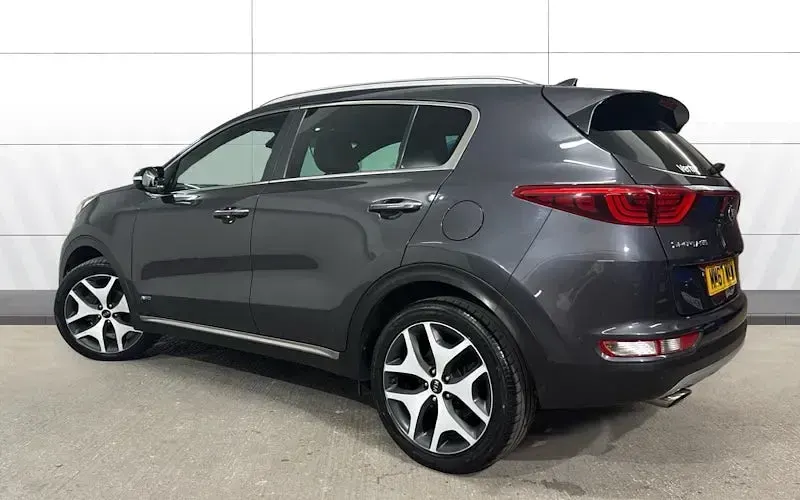 Used Kia Sportage GT-Line 177 HP (130 kW) 2018 Silver SUV
