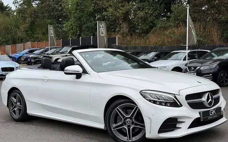 Used Mercedes C200 AMG line 184 HP (135 kW) 2020 Cabriolet