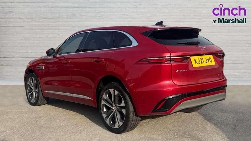 Used Jaguar F-Pace R-Dynamic 204 HP (150 kW) 2021 Red SUV
