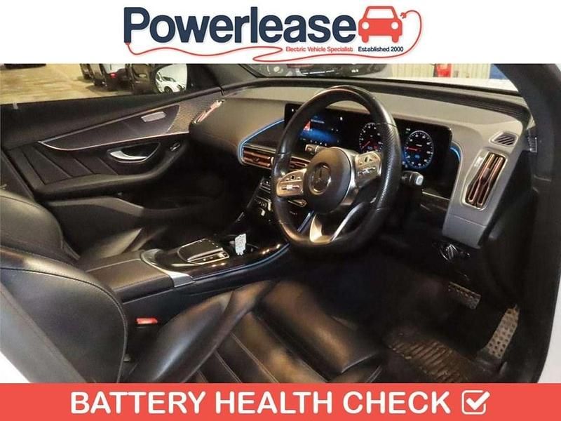 Used Mercedes EQC400 AMG line 300 kW (408 HP) 2021 White SUV