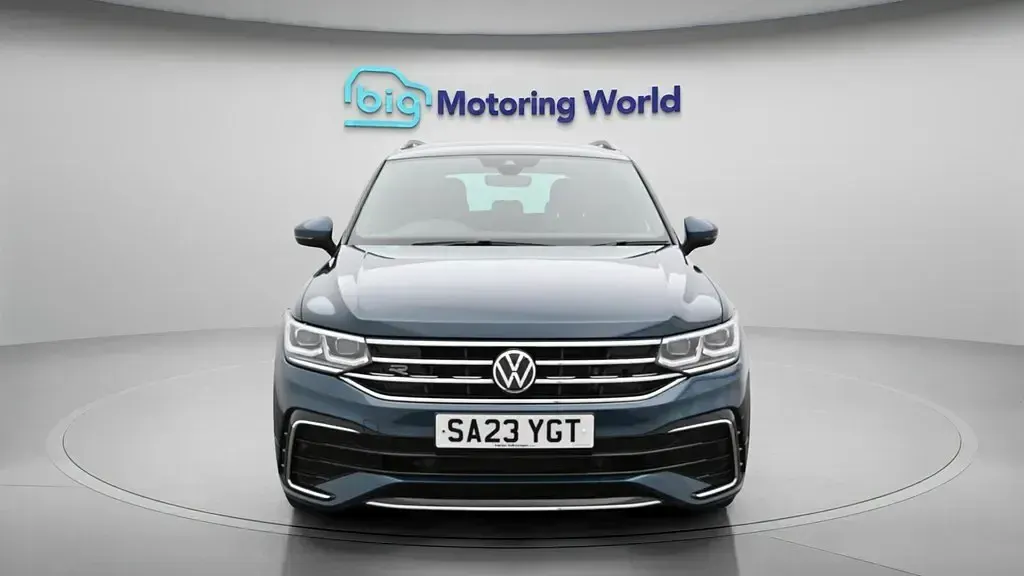 Used VW Tiguan R-line 150 HP (110 kW) 2023 Blue SUV