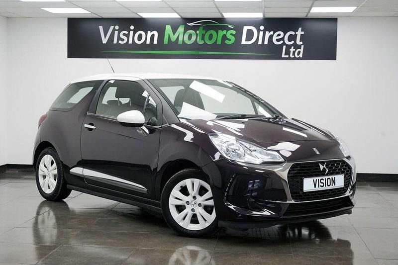 Mauve/purple Used 2016 DS Automobiles DS3 Chic Hatchback | £4,240 (Fair price) - Image 1/1