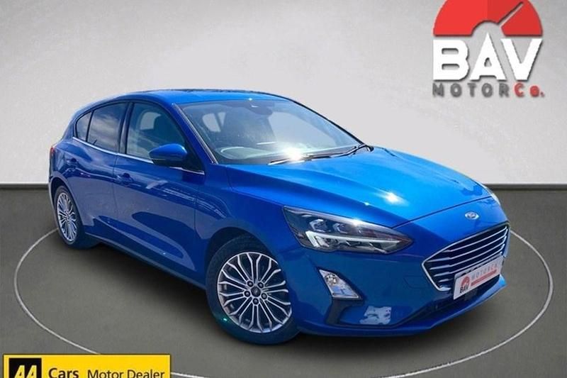Used Ford Focus Titanium X 2021 Blue Hatchback