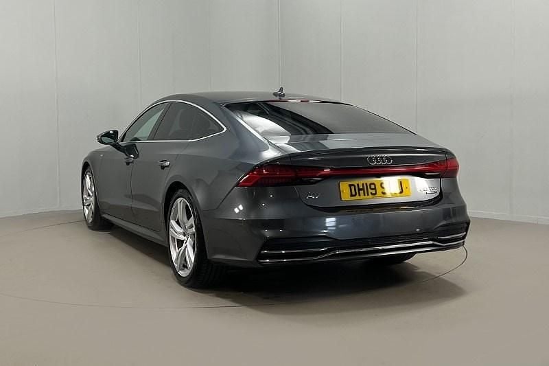 Used Audi A7 S-Line 286 HP (210 kW) 2019 Grey Sedan