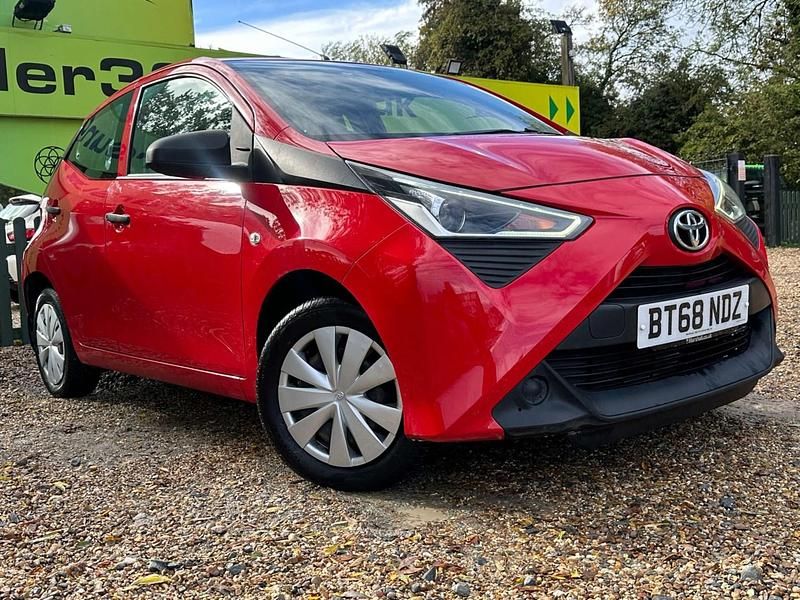 Used Toyota Aygo 72 HP (52 kW) 2019 Red Hatchback