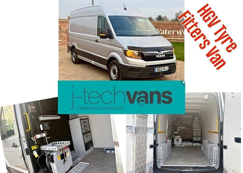 Used MAN TGE 2021 Silver Van