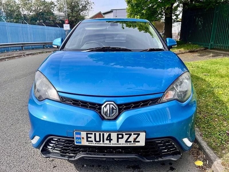 Usado MG MG3 106 HP (77 kW) 2014 Azul Citadino