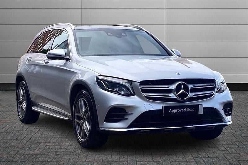 Iridium silver Used 2017 Mercedes GLC250 AMG line Estate | £19,290 (Fair price) - Image 1/4