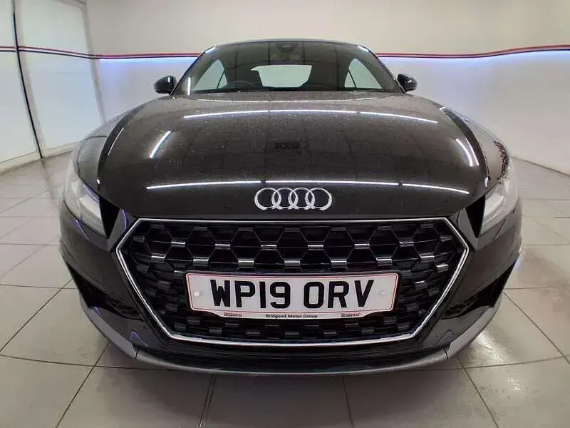 Used Audi TT S-Line 245 HP (180 kW) 2019 Black Coupe