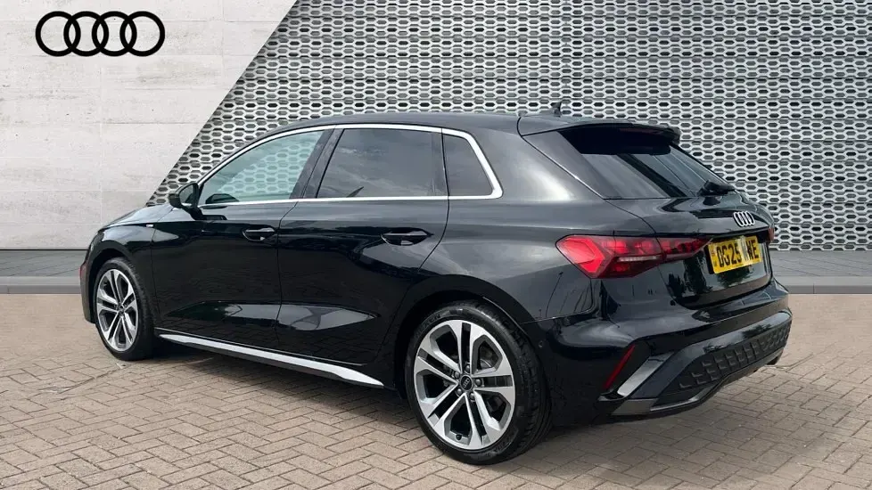 Used Audi A3 S-Line 150 HP (110 kW) 2025 Black Hatchback