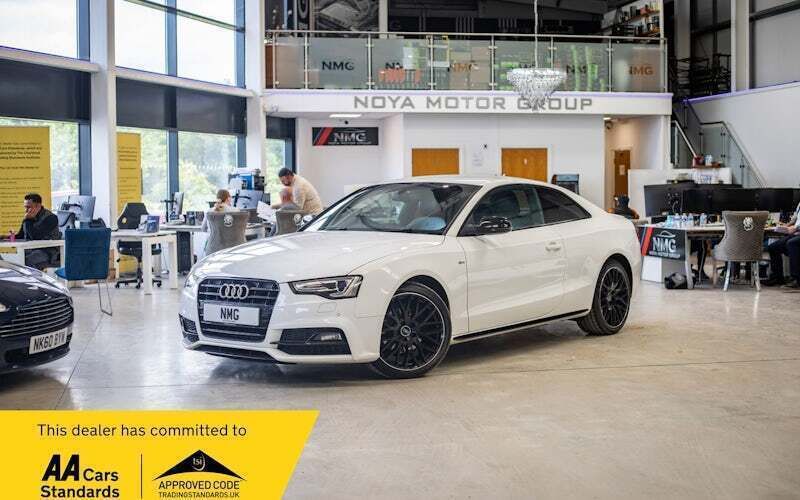 White Used 2015 Audi A5 Black Edition Coupe | £9,399 (Fair price) - Image 1/4