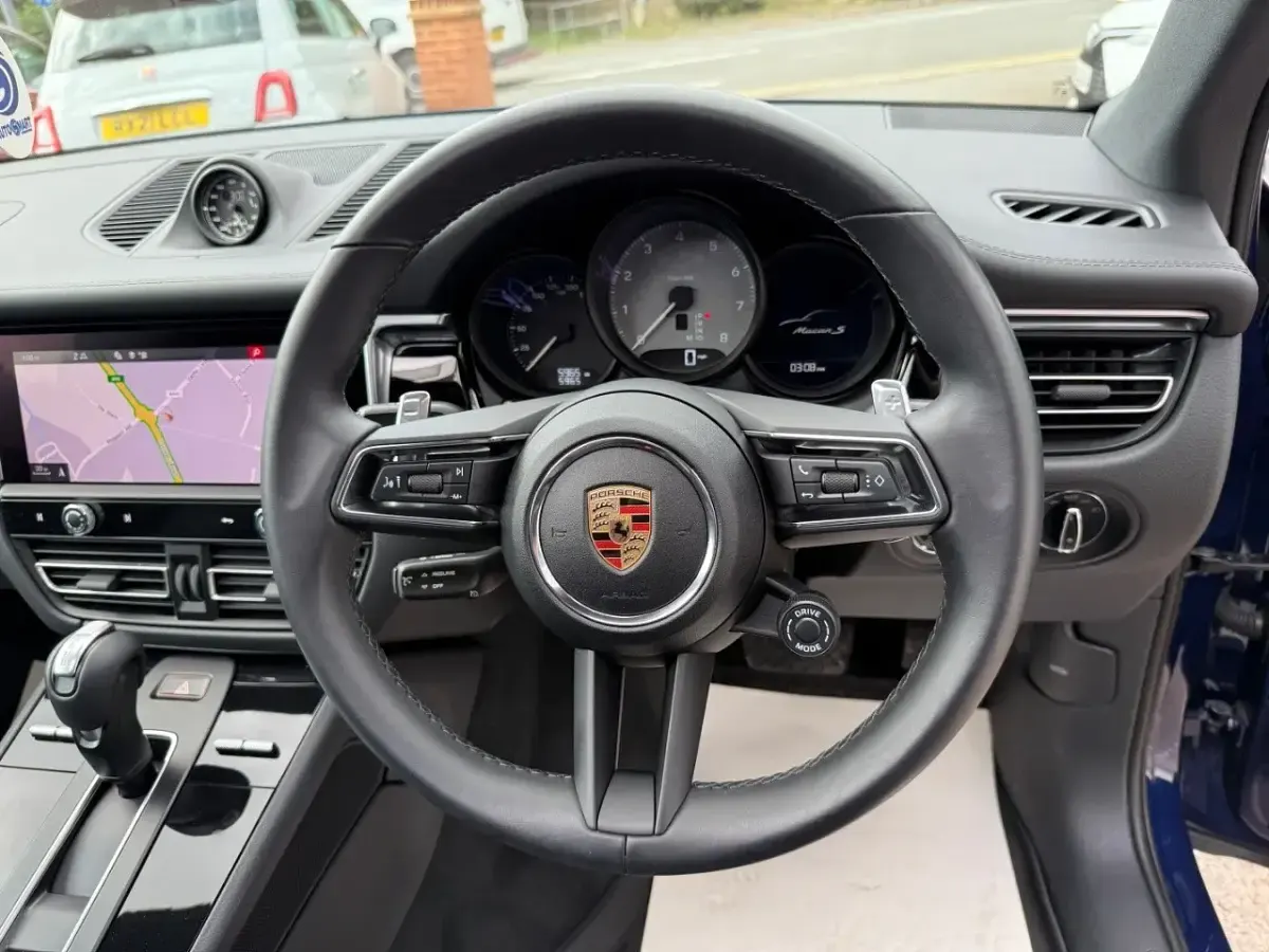 Used Porsche Macan S 2024 Gentian blue SUV