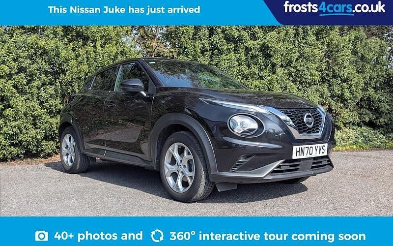 Used Nissan Juke N-Connecta 117 HP (86 kW) 2020 Black SUV