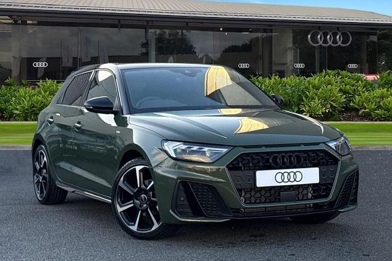 Green New 2025 Audi A1 Sportback Black Edition Hatchback | £29,245 (Super price) - Image 1/4
