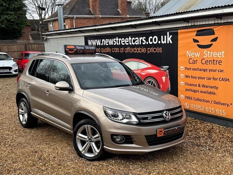 Beige Used 2016 VW Tiguan R-line Edition SUV | £9,284 (Super price) - Image 1/3