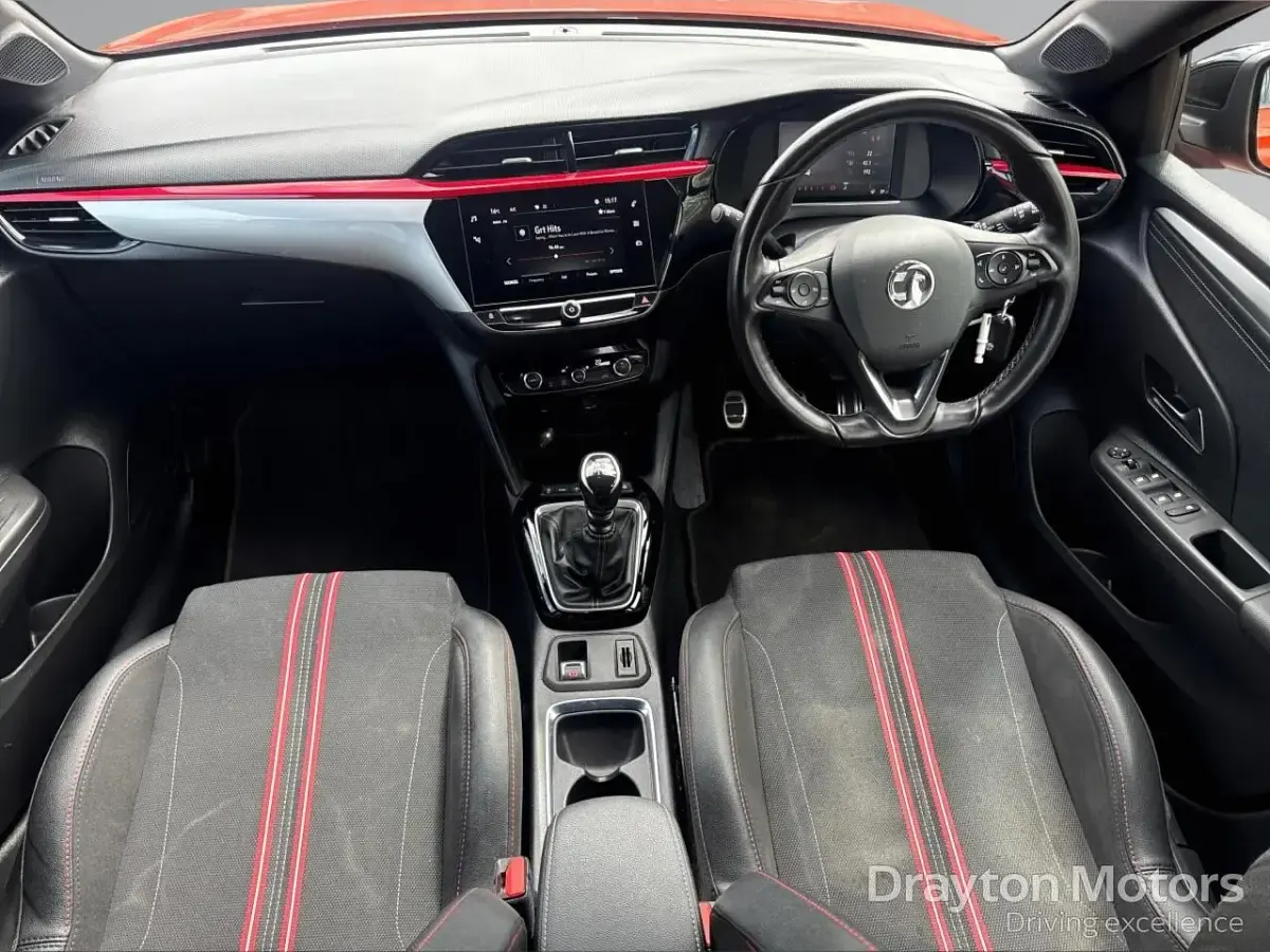 Used Vauxhall Corsa GS Line 100 HP (73 kW) 2022 Orange Hatchback