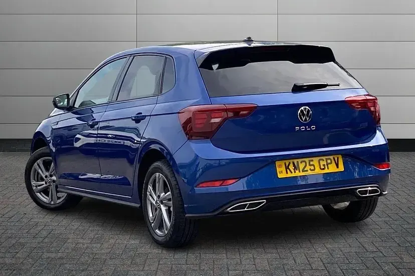 Used VW Polo R-line 115 HP (84 kW) 2025 Blue Hatchback