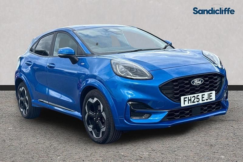 Used Ford Puma 125 HP (91 kW) 2025 Desert island blue (premium paint) SUV