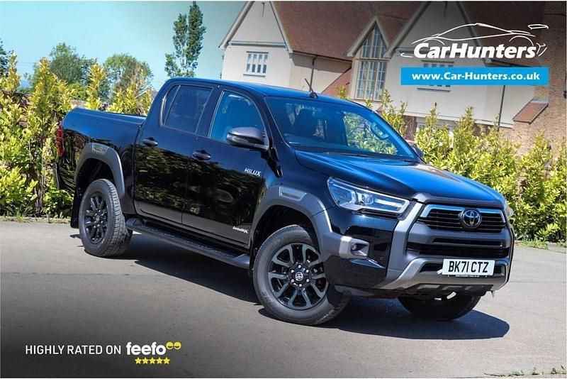 Black Used 2021 Toyota HiLux Pickup | £27,995 (Fair price) - Image 1/4