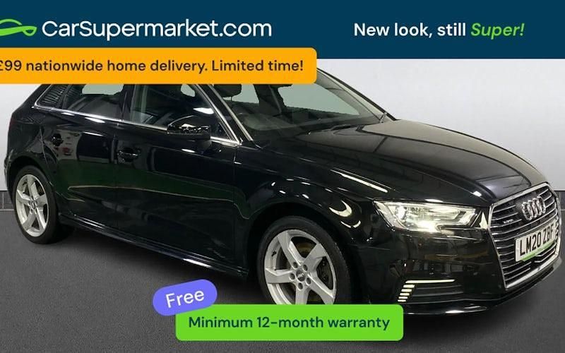 Used Audi A3 e-tron Comfort 204 HP (150 kW) 2020 Black Hatchback