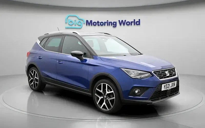 Used Seat Arona FR Sport 110 HP (80 kW) 2021 Blue SUV