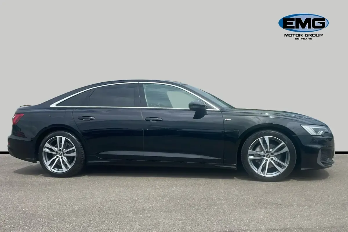 Used Audi A6 S-Line 204 HP (150 kW) 2021 Black Sedan