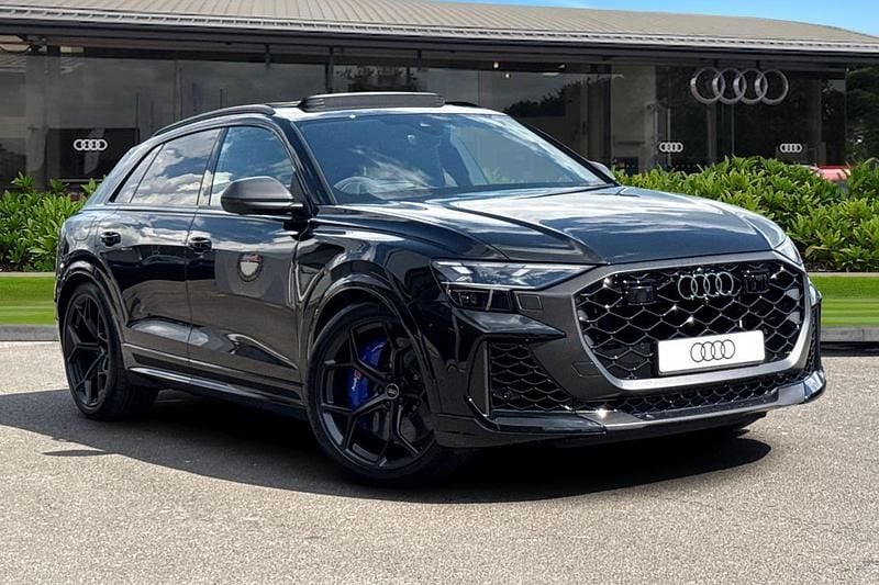 Black New 2025 Audi RS Q8 Performance SUV | £137,990 (Good price) - Image 1/4
