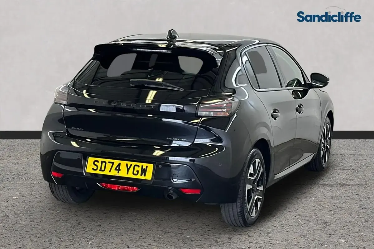 Used Peugeot 208 101 HP (74 kW) 2025 Black Hatchback